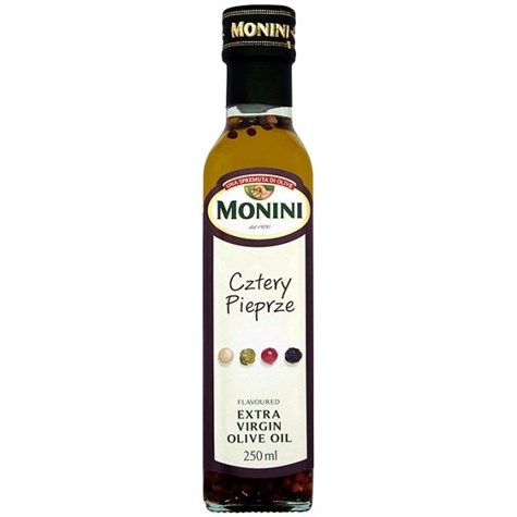 MONINI OLIWA Z OLIW EX VERGINE 250ml 4-PIEPRZE (6)