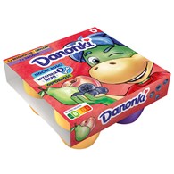 DANONE DANONKI MEGA BRZOS-GRUSZ/JAGODA 4X90g/6