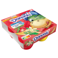 DANONE DANONKI MEGA TRUSK-WANIL/BANAN 4x90g/6