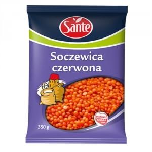 SANTE SOCZEWICA 350g CZERWONA (12)