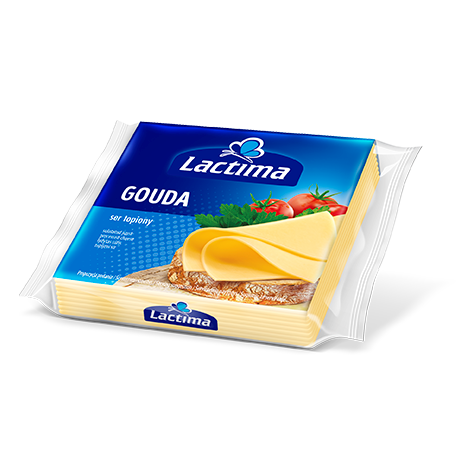 LACTIMA SER TOPIONY PLASTRY 130g GOUDA (10)