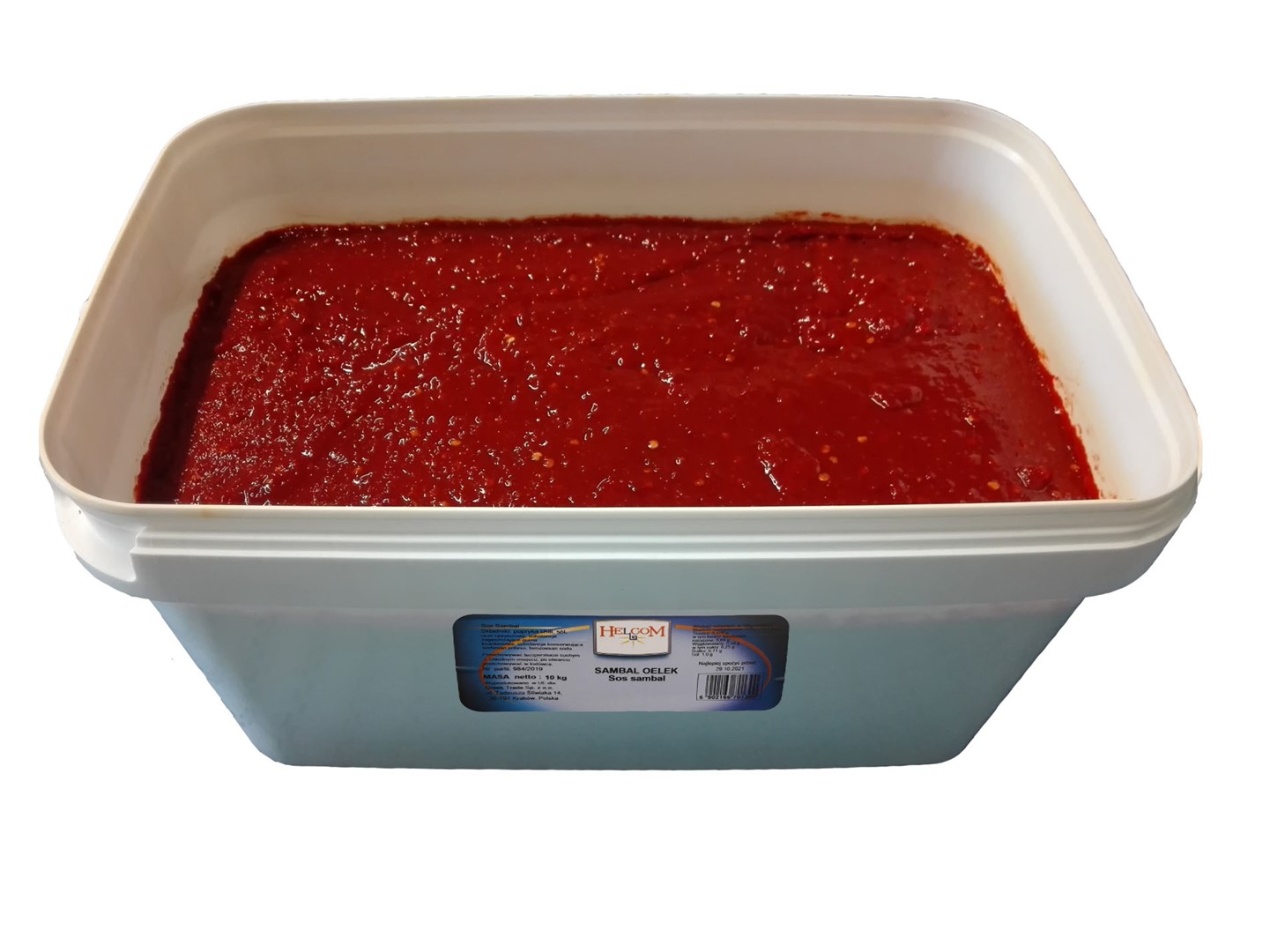 GREEK SOS SAMBAL 10kg wiadro