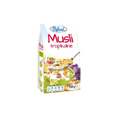 BIFOOD MUSLI 350g/27 TROPIC