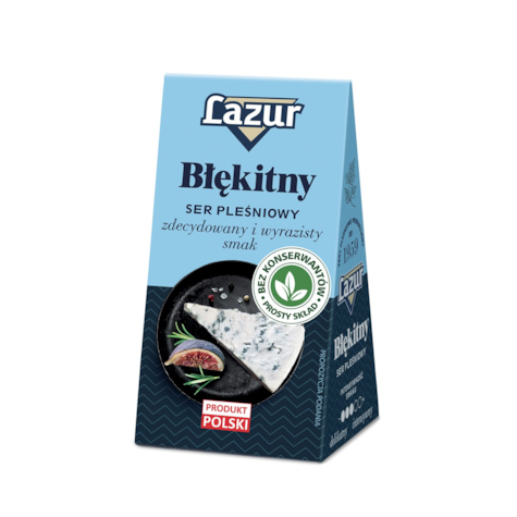 LAZUR SEREK BŁĘKITNY 100g/10 trójkąt