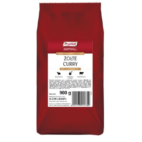 PRYMAT CURRY ŻÓŁTE 900g/10 torba