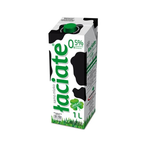ŁACIATE MLEKO UHT 1,0L    0,5%    /12