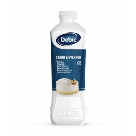 DEBIC ŚMIETANA STAND & OVERRUN UHT 1L 35% (6)