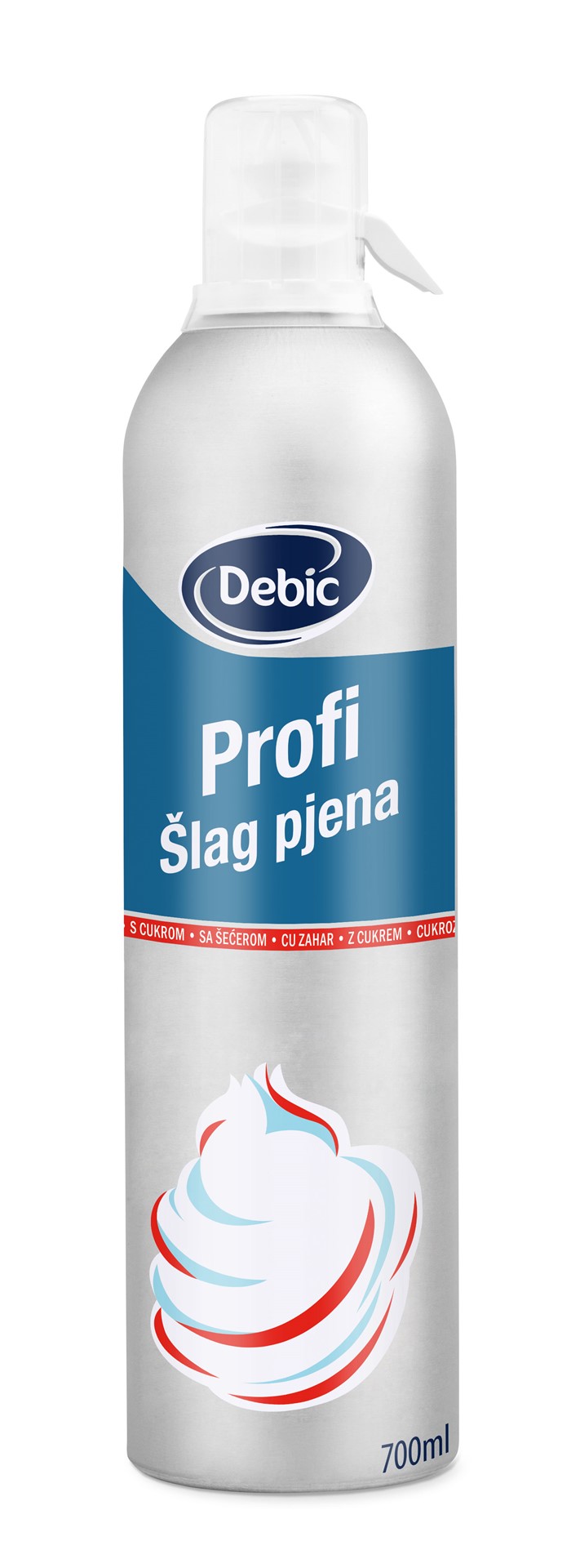 DEBIC BITA ŚMIETANA 26% SŁODZONA 700ml (6) SPRAY