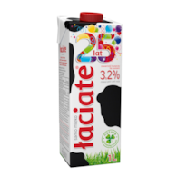 ŁACIATE MLEKO UHT 1,0L    3,2%    /12