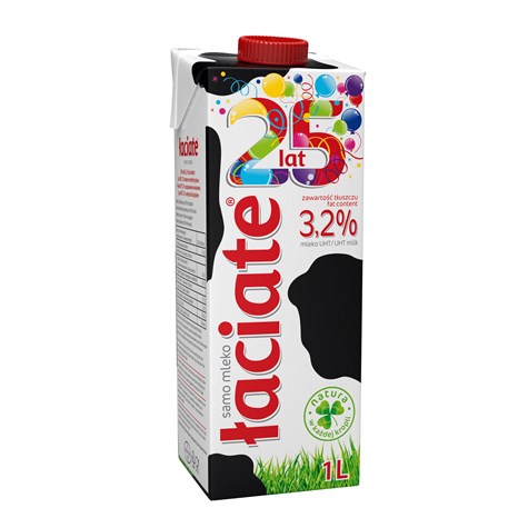 ŁACIATE MLEKO UHT 1,0L    3,2%    /12