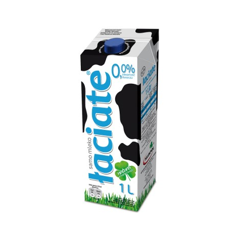 ŁACIATE MLEKO UHT 1,0L    0,0%    /12