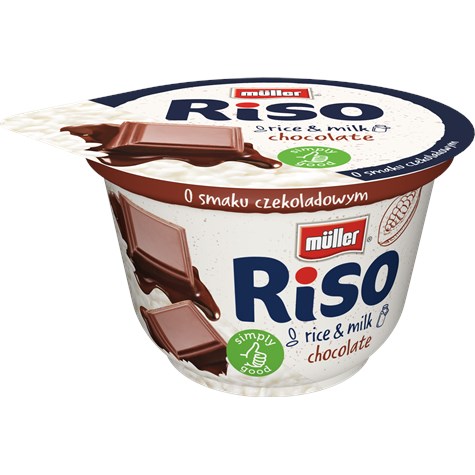 MULLER RISO CZEKOLADA 200g/12