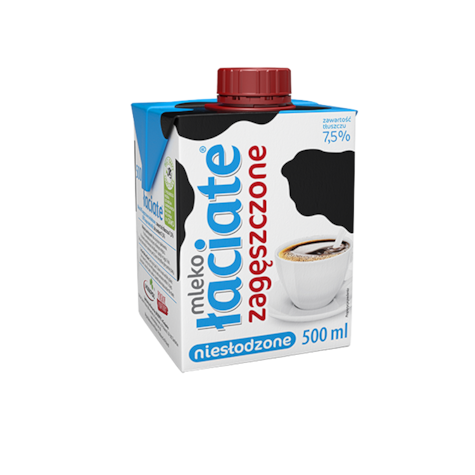 ŁACIATE MLEKO UHT ZAGĘSZCZONE 500g/8
