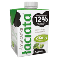 ŁACIATE ŚMIETANKA UHT 0,5L 12% (8)
