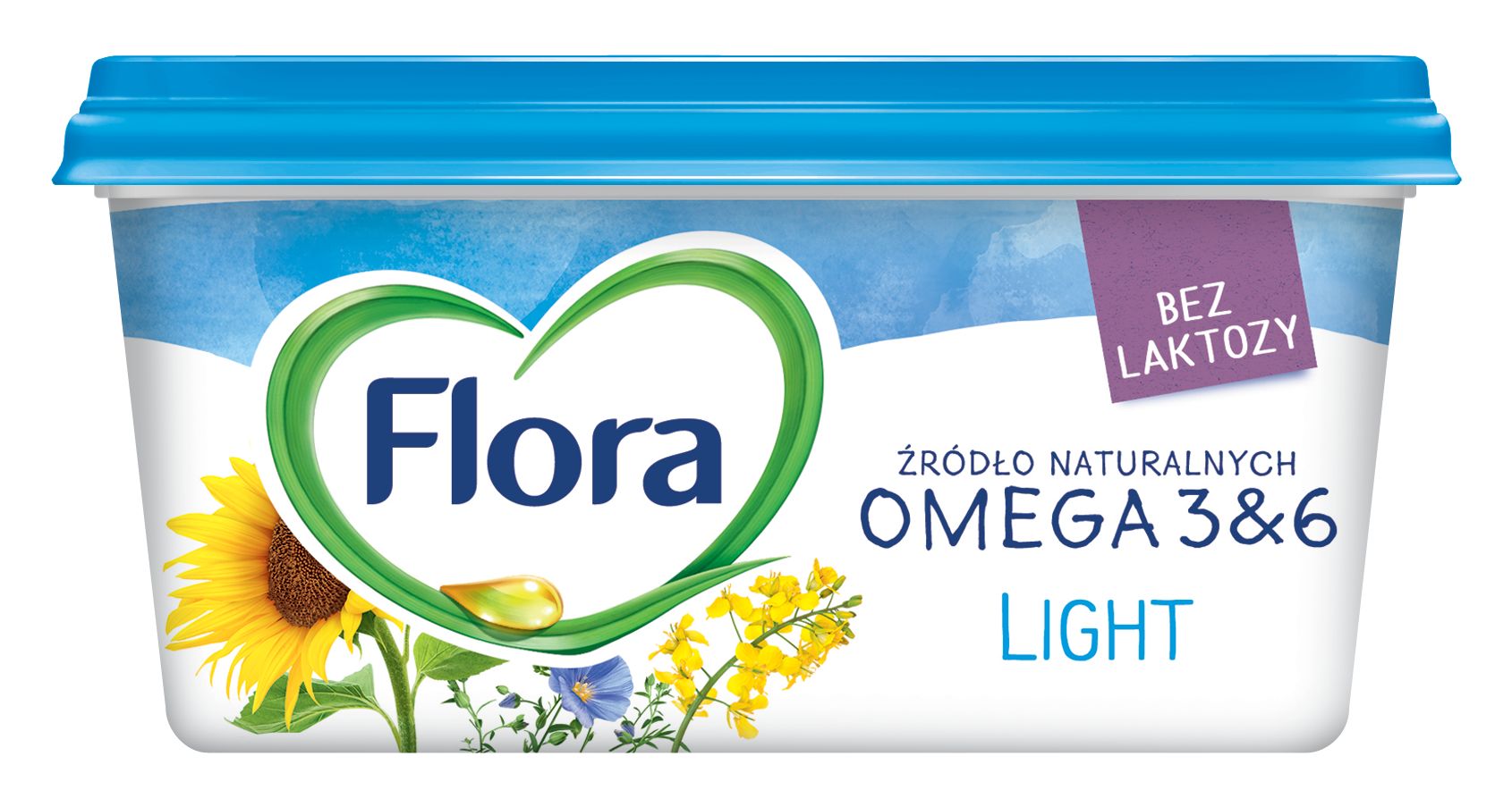 M. FLORA LIGHT MARGARYNA 400g/8 niebieska