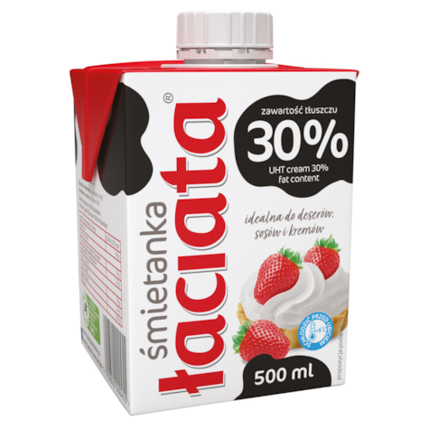 ŁACIATE ŚMIETANKA UHT 0,5L 30% (8)