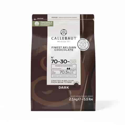 CALLEBAUT CZEKOLADA GORZKA 70,5% 2,5kg/8
