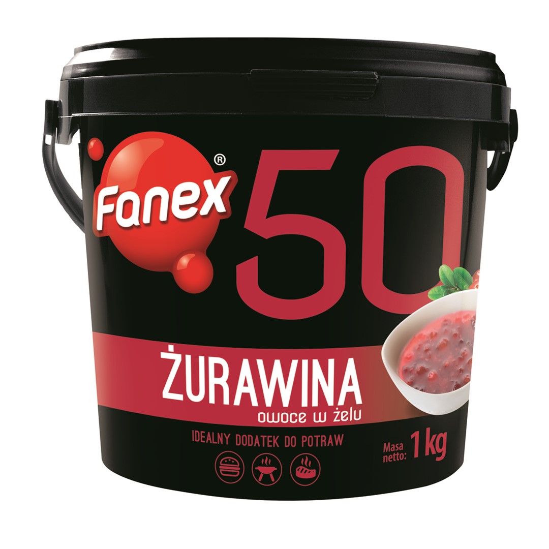 FANEX ŻURAWINA 1kg/6