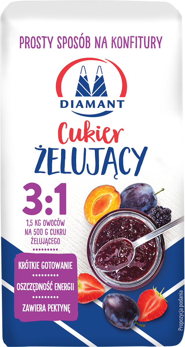 DIAMANT CUKIER ŻELUJĄCY 3:1 500g/14