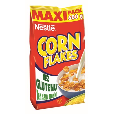 NESTLE PŁATKI CORN FLAKES BEZGLUTENOWE 600g/12