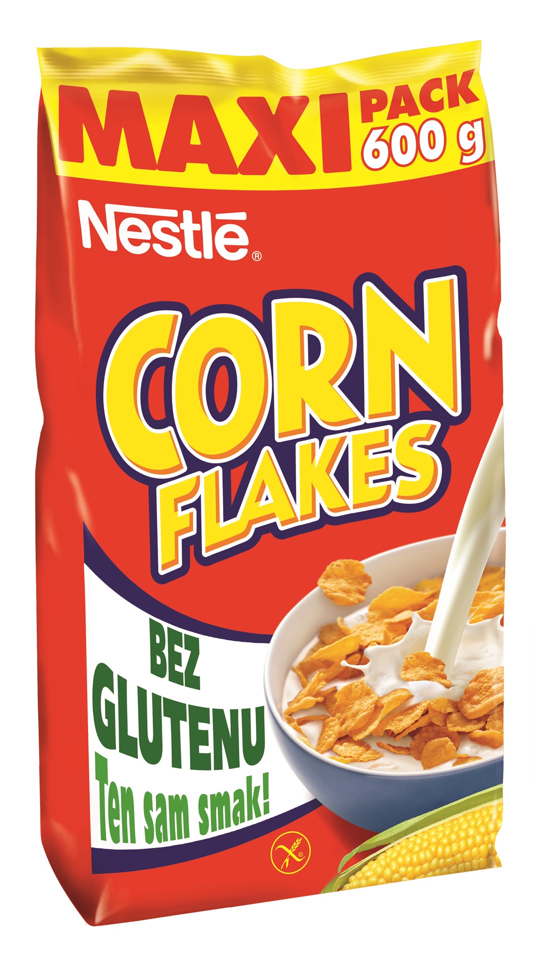 NESTLE PŁATKI CORN FLAKES BEZGLUTENOWE 600g/12