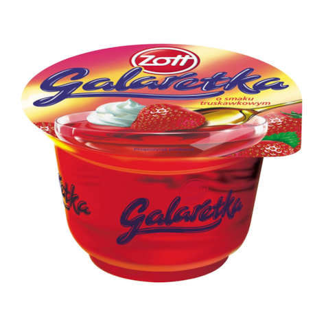 ZOTT GALARETKA TRUSKAWKA 175g/12