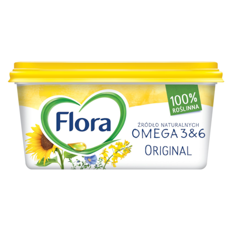 M. FLORA ORGINAL MARGARYNA 400g/8 żółta