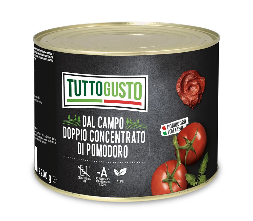 HUGLI KONCENTRAT POMIDOROWY DOPPIO 2,2kg/6 TUTTO