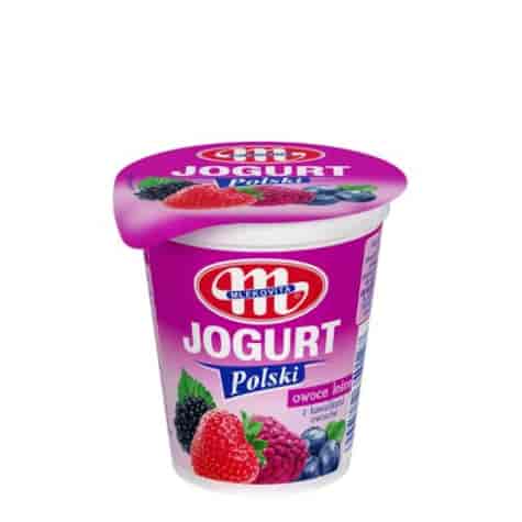 MLEKOVITA JOGURT POLSKI 150g LEŚNY (20) kubek