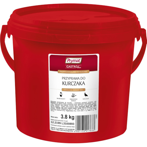 PRYMAT PRZYPRAWA DO KURCZAKA 3,8kg wiaderko