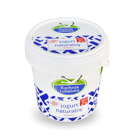 BIELUCH JOGURT NATURA 1L 2% (6) Kuchnia Lubelska
