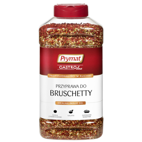 PRYMAT BRUSCHETTA POMID SUSZ Z BAZ I CZOS 500g/9
