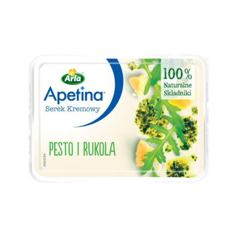 ARLA APETINA SERKI KREMOWE 125g/12 PESTO/RUKOLA