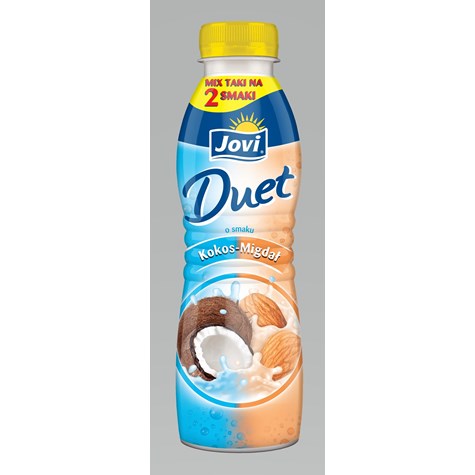 JOVI NAPÓJ JOGURTOWY DUET KOKOS-MIGDAŁ 350g/12