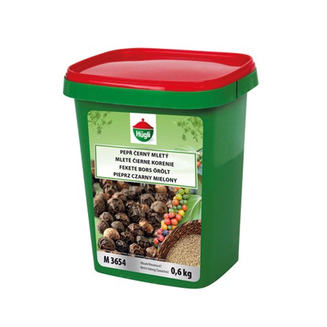 HUGLI PIEPRZ CZARNY MIELONY 0,6kg