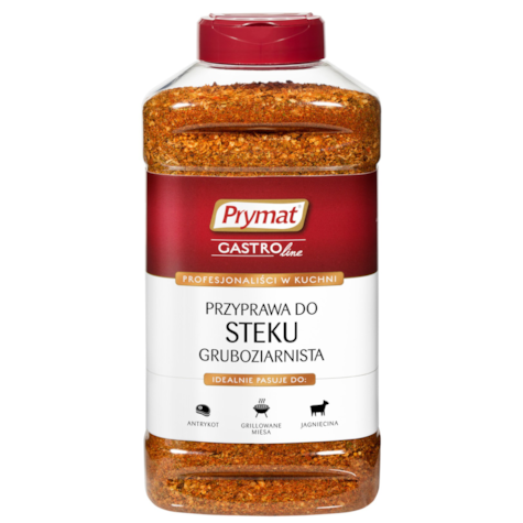 PRYMAT PRZYPRAWA DO STEKU GRUBOZIARNIS 950g/9 pet