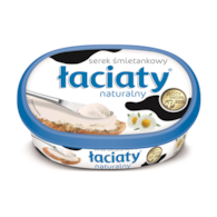 ŁACIATE SEREK TWAROGOWY NATURALNY 135g/12