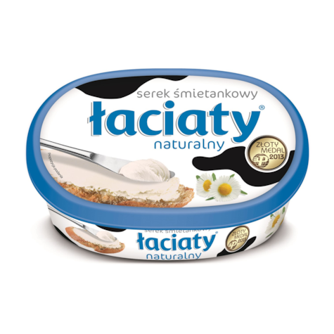 ŁACIATE SEREK TWAROGOWY NATURALNY 135g/12