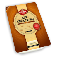 SIERPC SER PLASTRY KRÓLEWSKI WĘDZONY 150g/15