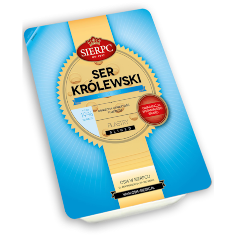 SIERPC SER PLASTRY KRÓLEWSKI LIGHT 150g/15