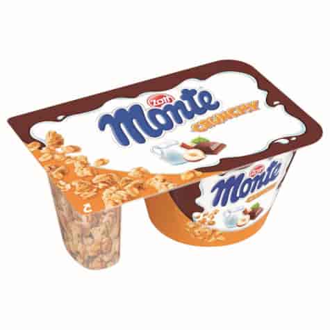 ZOTT MONTE CRUNCHY/COOKIES 125g/10