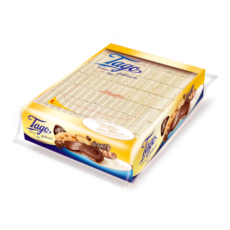 C. TAGO WAFLE LUZ WANILIOWE MINI 2,5kg