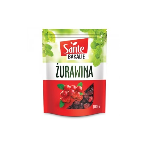 SANTE ŻURAWINA WIELKOOWOCOWA 100g/12