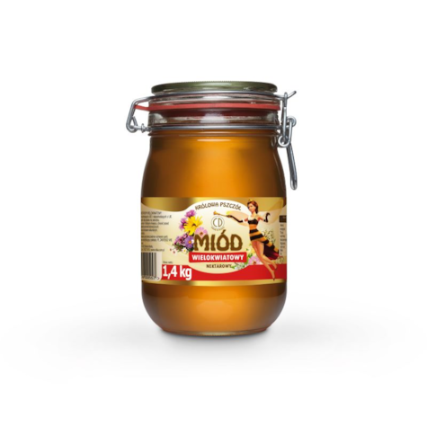 CD MIÓD WIELOKWIATOWY 1,4kg/4