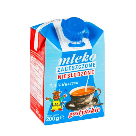 GOSTYŃ MLEKO ZAGĘSZCZ 200g (24)