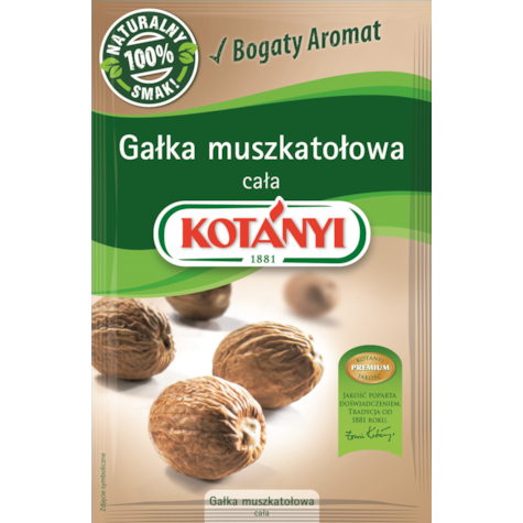 KOTANYI GAŁKA MUSZKATAŁOWA 8g/13 Cała
