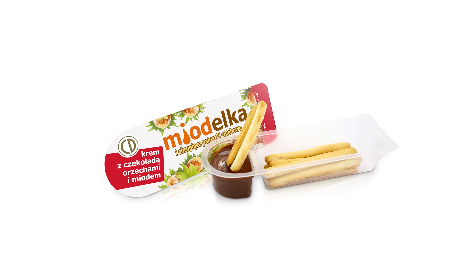 CD MIODELKA KREM CZEKOL Z MIODEM I PALUSZKA 25g/15