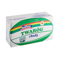 STRZAŁKOWO TWARÓG CHUDY krajanka ok. 0,80kg