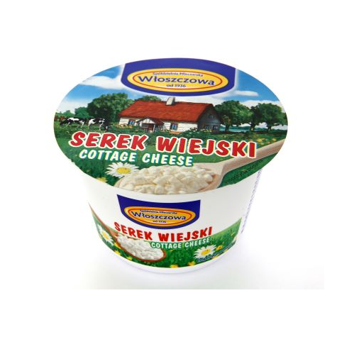 WŁOSZCZOWA SEREK WIEJSKI 200g/12