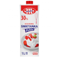 MLEKOVITA ŚMIETANKA 1L 30% UHT POLSKA (12)